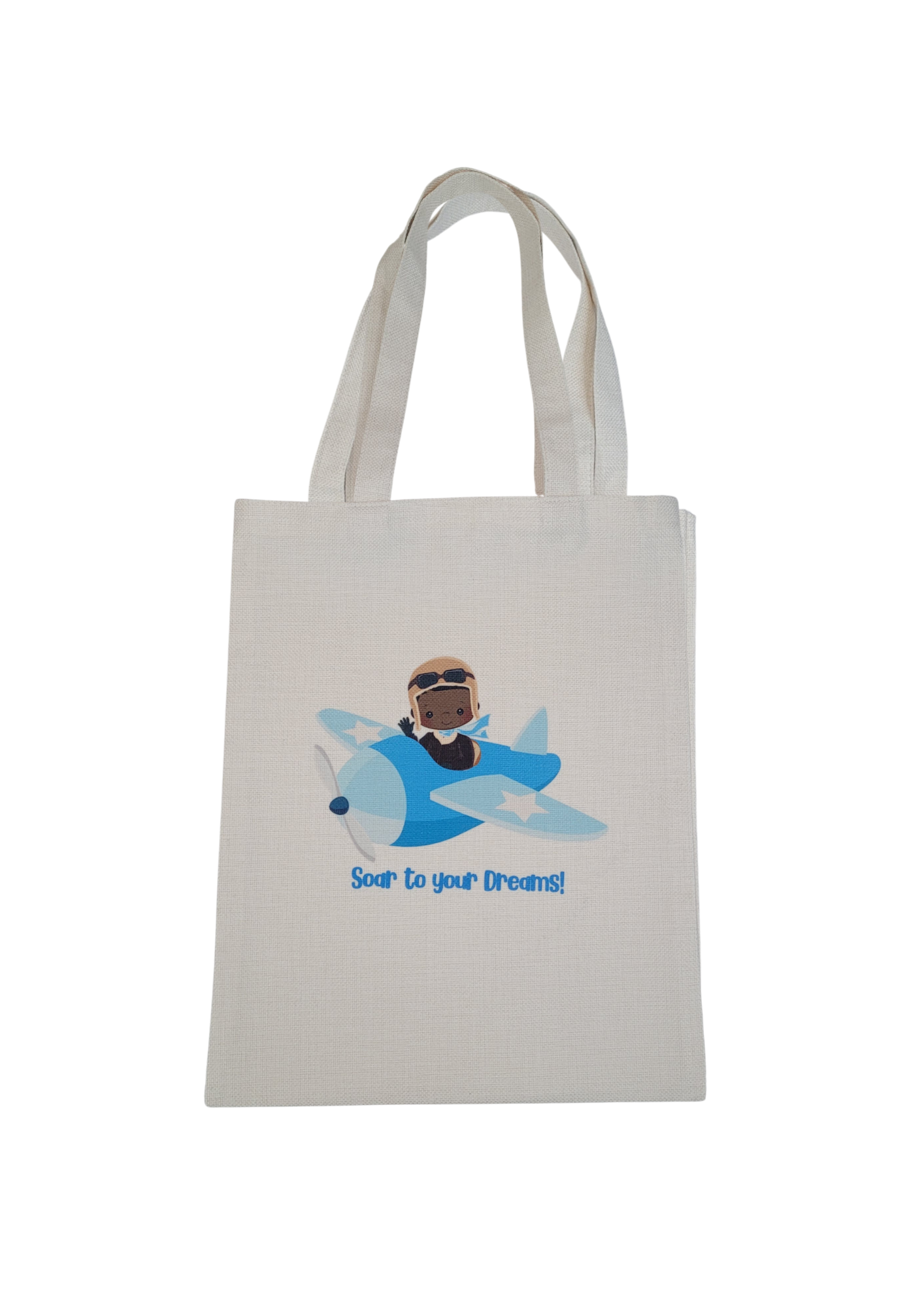 Airplane Boy Tote Bag