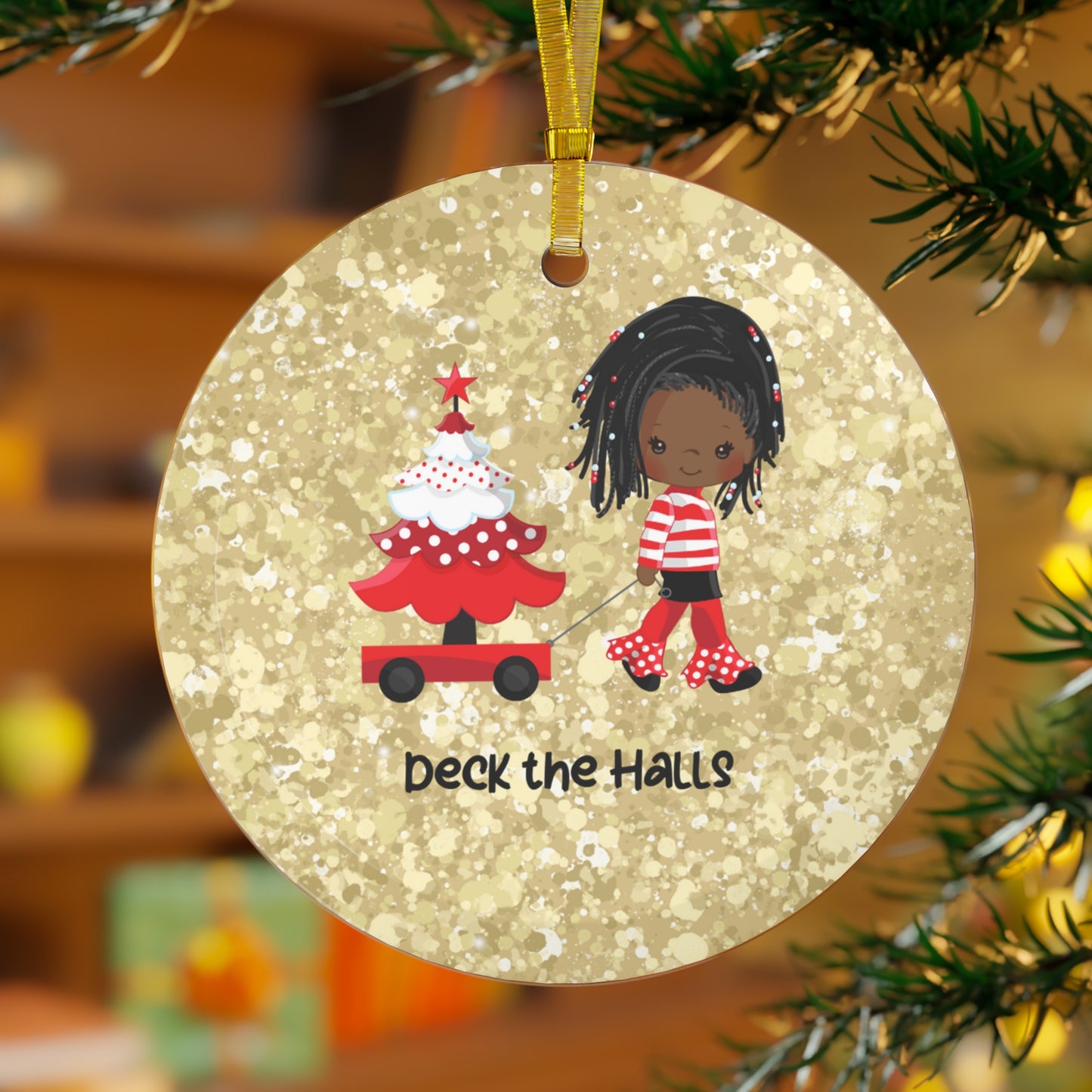 Deck the Halls Christmas Ornament