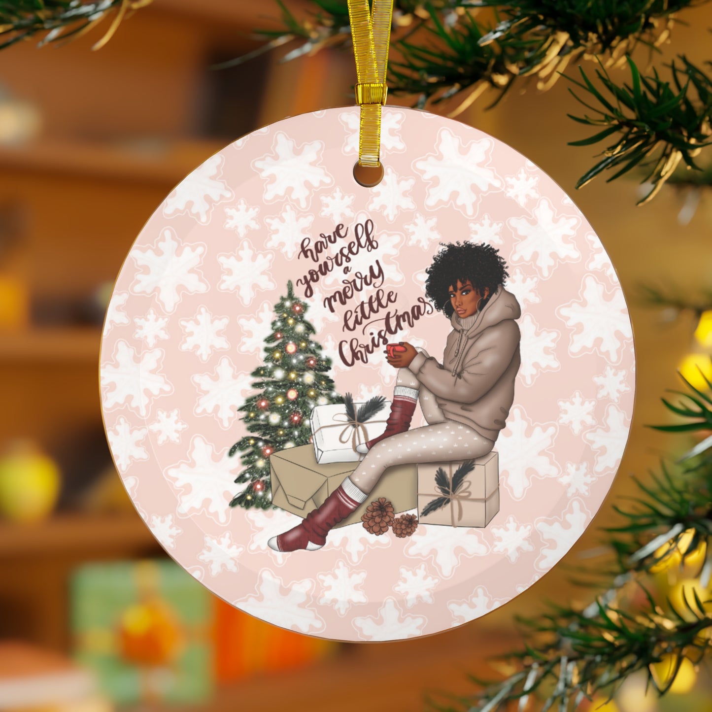 Merry Little Christmas Ornament