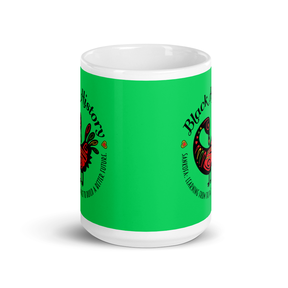 Black History Green Mug