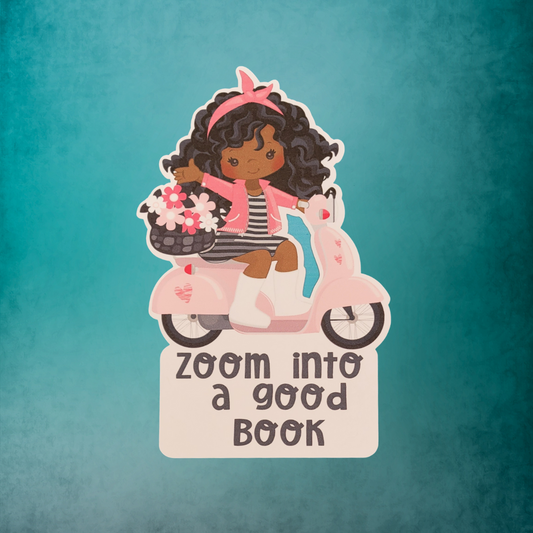 Zoom Girl Bookmark