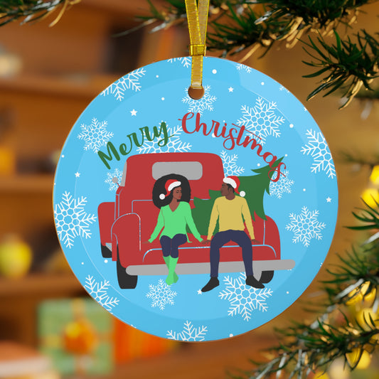 Couple Christmas Ornament