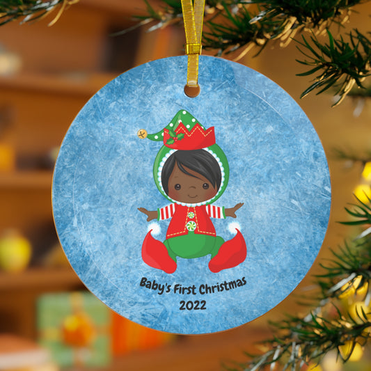 Baby's First Christmas Elf Ornament